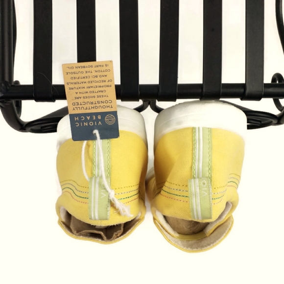 Vionic Beach Marshall Sun Yellow Slip-On Washable 3-Zone Comfort Shoe Womens 11 - Picture 10 of 12